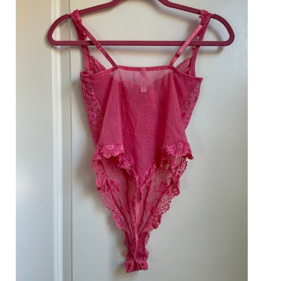 1999 Victoria Secret Lace Lingerie 36C Lace Mesh Fairycore Valentine Y2K 90s - Picture 2 of 4